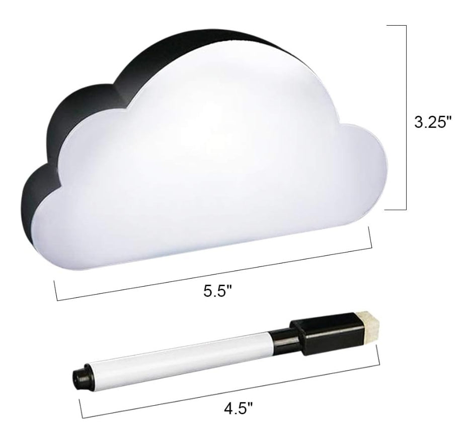 Standing Light-Up Cloud (Whiteboard/Mini)