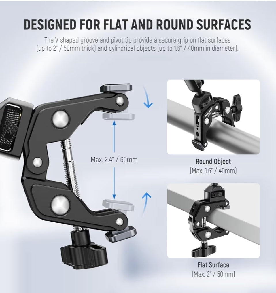 Overhead Hosting Magic Arm Desk Clamp/Holder