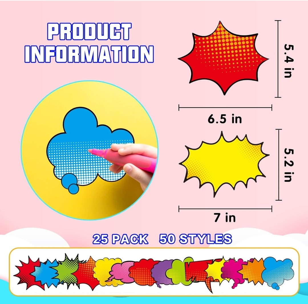 15pc - Assorted Cutout Signs