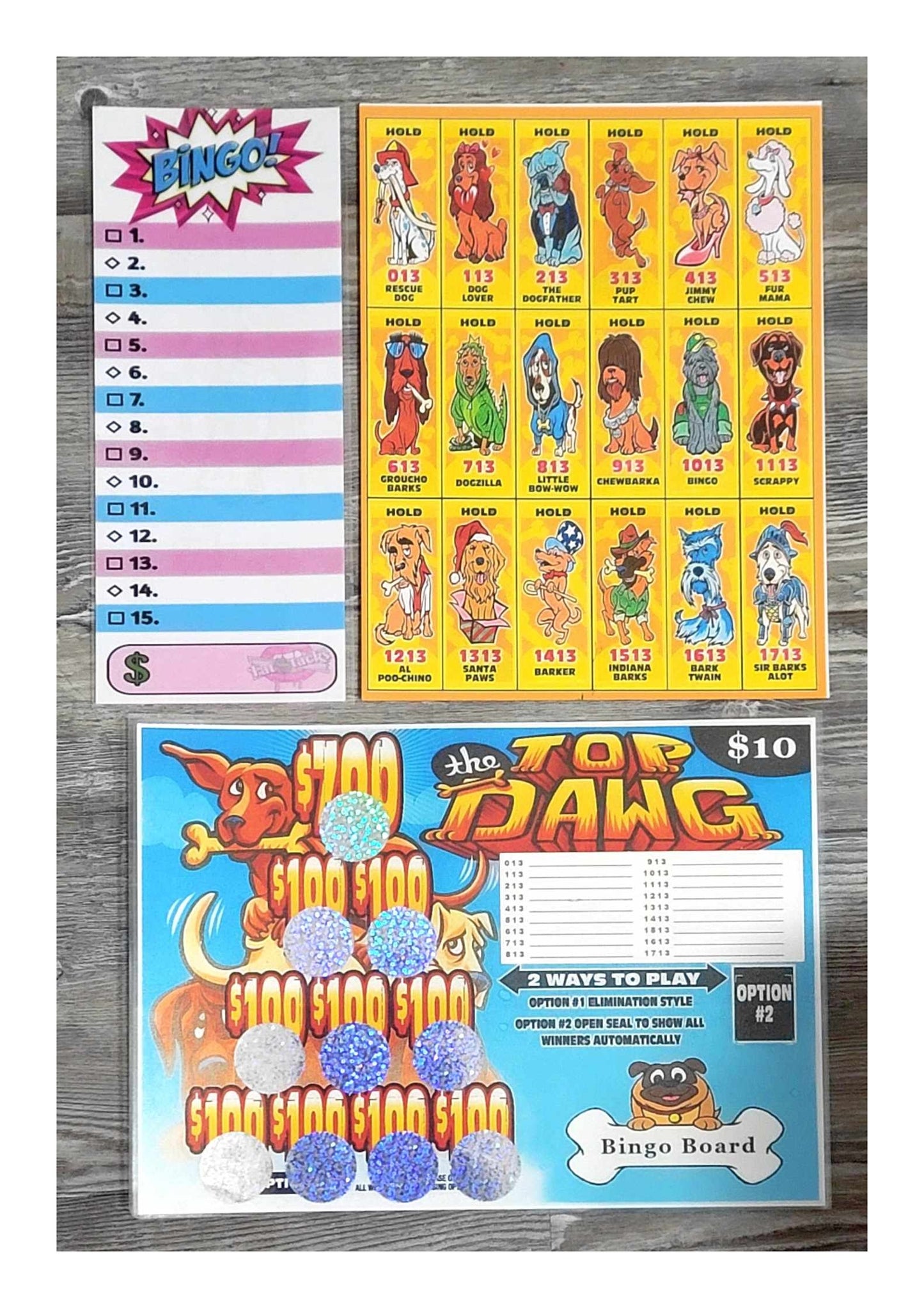 'Top 🐶 Dawg' Climber Board Set, $10/line • $1,100 Profit