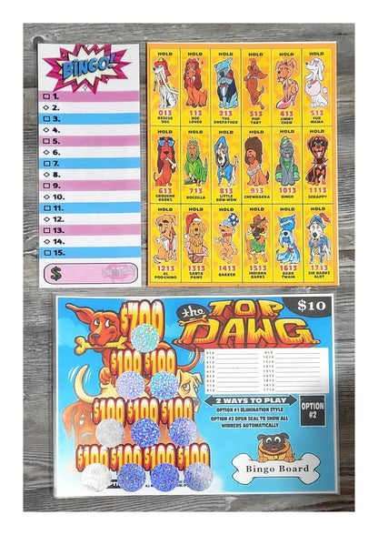 'Top 🐶 Dawg' Climber Board Set, $10/line • $1,100 Profit