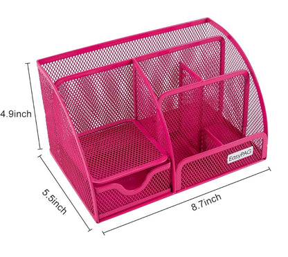 Marker &Stationary Caddy (Pink)