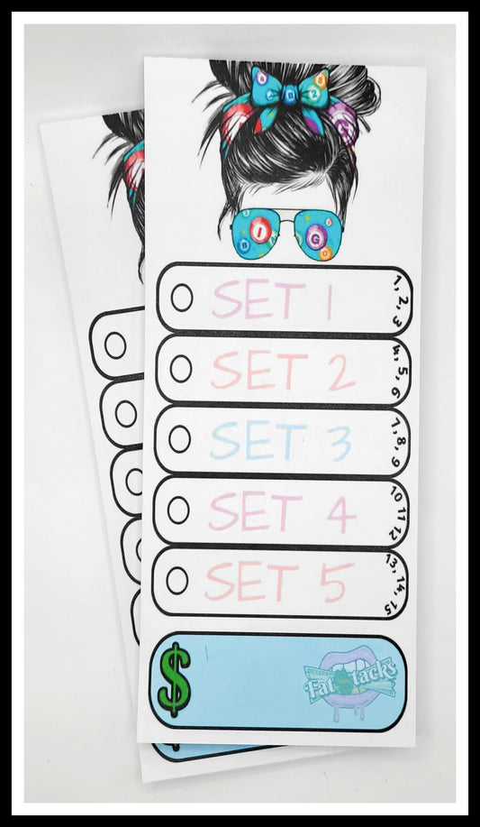 'Bingo Lady' SETS Notepad