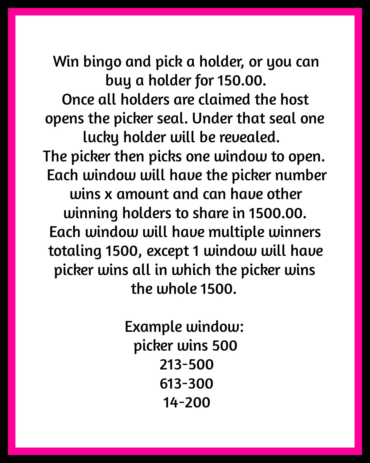 Kiss my GRITS! Bingo Board, $10/Line, $900 Prof