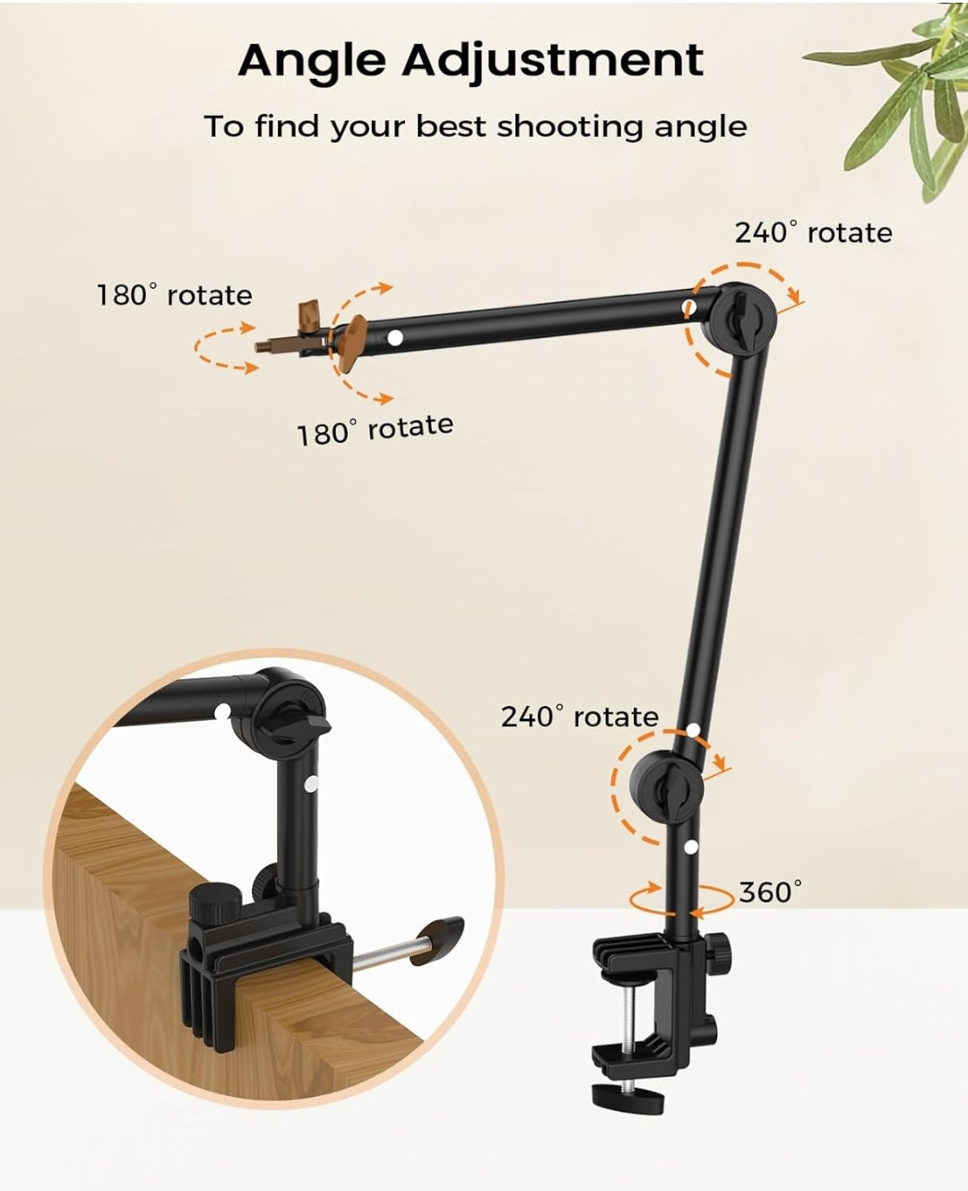 Device Holder/Stand 4k-Daylight LED