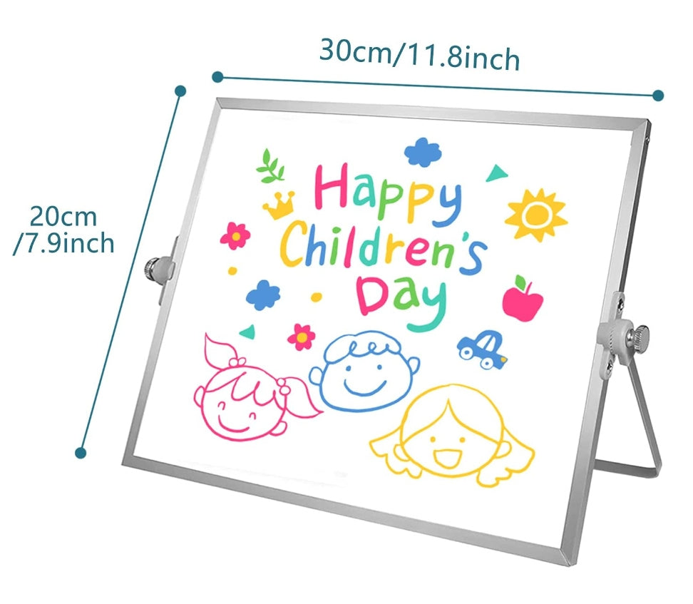 8×12 Magnetic White Board & Accessories