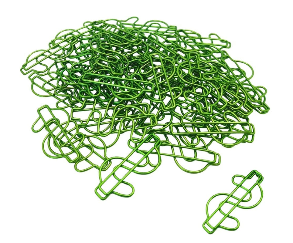Cash Symbol '💲' Paper Clips