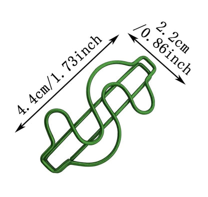 Cash Symbol '💲' Paper Clips