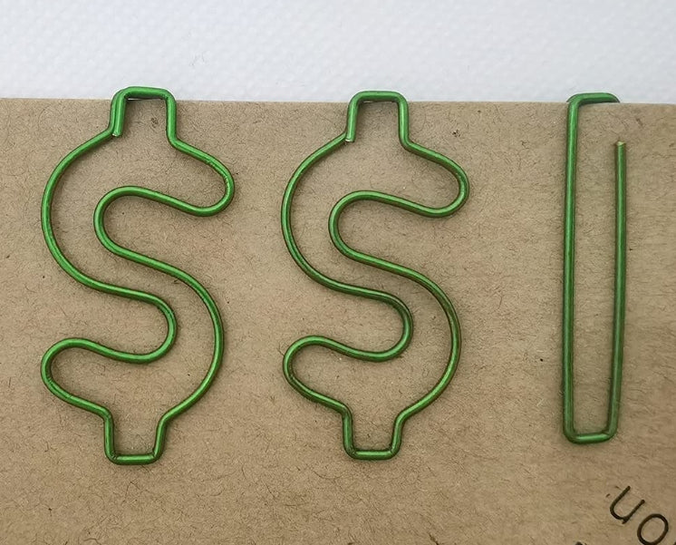 Cash Symbol '💲' Paper Clips